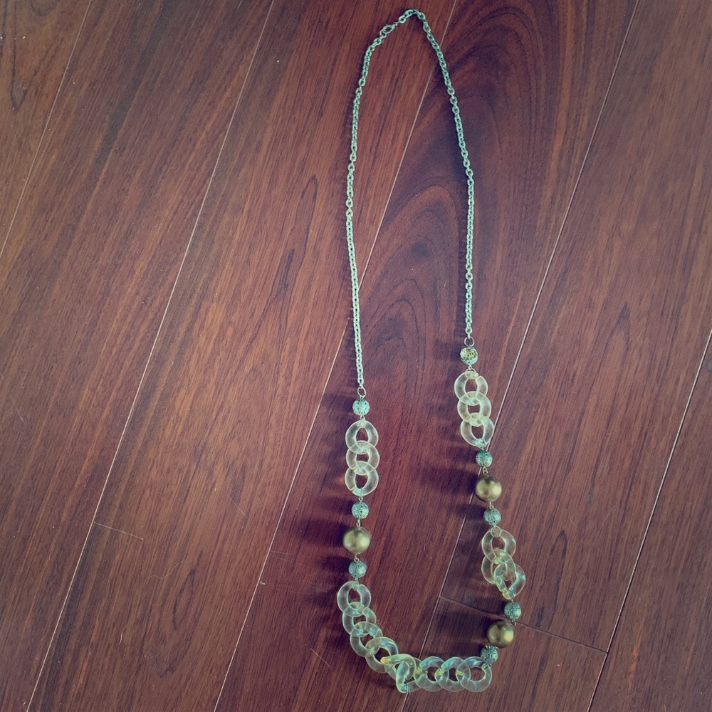 Long Beaded Fashion Necklace